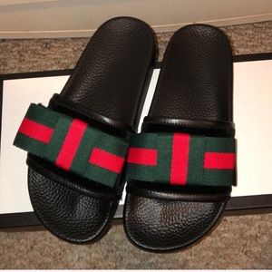 SATIN BOW SLIDES